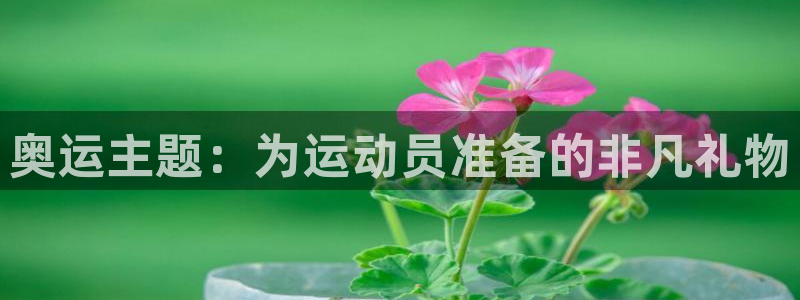 沐鸣2注册登录下载：奥运主题：为运动员准备的非凡礼物